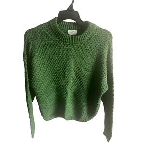 Universal Thread‎ Green Knit Sweater Womens XL Long Sleeve Pullover